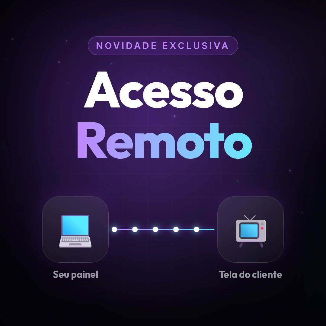 Acesso Remoto do PlayTVi